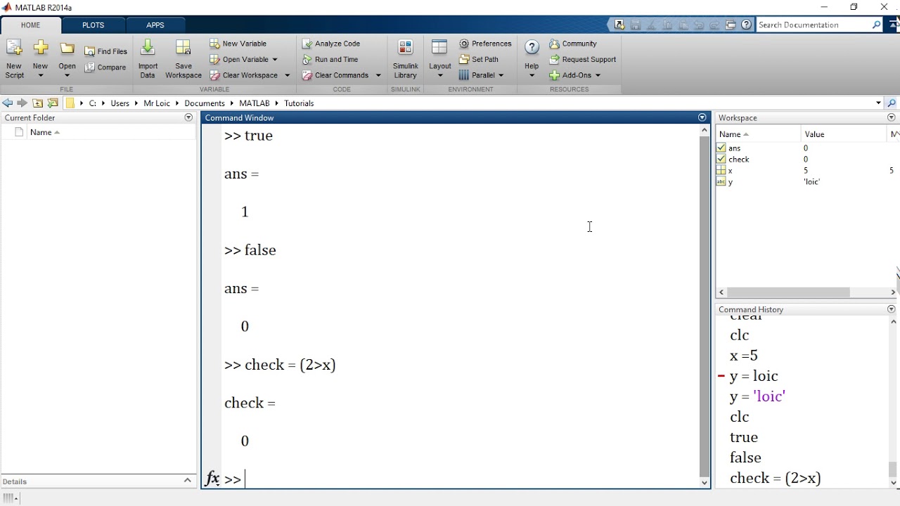 MATLAB 4.1. Data Types - General Introduction - YouTube