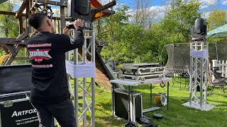 Showing and Installing Part of My DJ Equipment Part 1