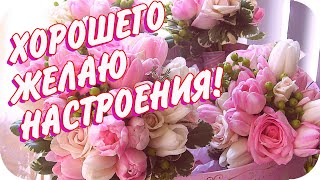 С Добрым Утром! 🌸Хорошего Желаю Настроения! 🌸Пускай Сопутствует Везение!🌸Good Morning!🌸