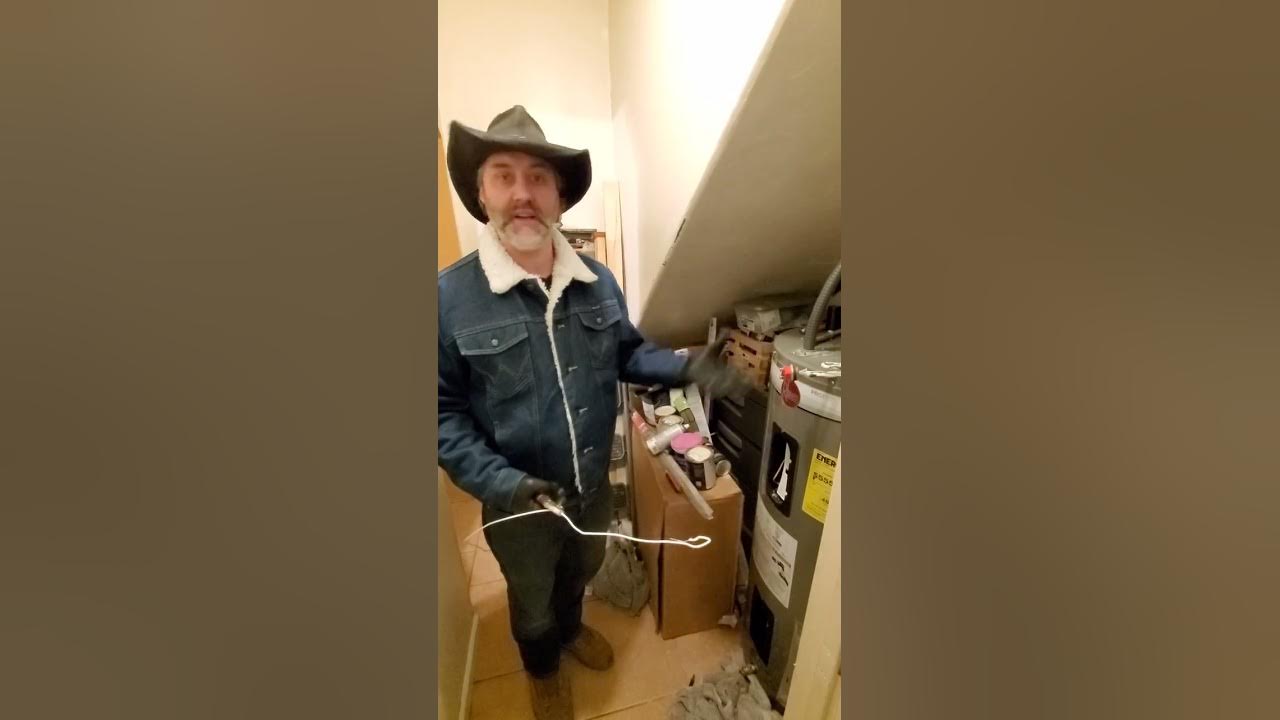 How to get bent heating element out of water heater. YouTube