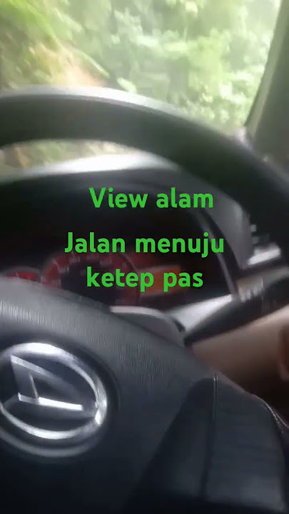 jalan Kopeng arah Ketep pas