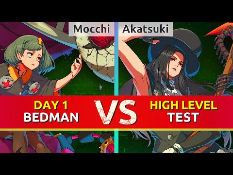 GGST ▰ Mocchi (Day 1 Bedman) vs Akatsuki (Testament). High Level Gameplay