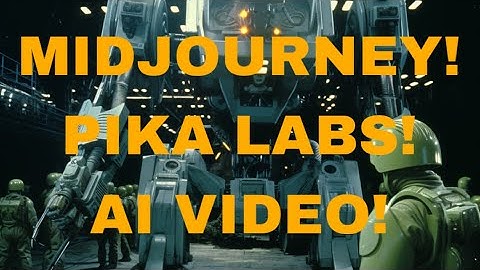MIDJOURNEY | PIKA LABS! AI VIDEO! SCI-FI! #midjourney #pikalabs #ai #scifimovies