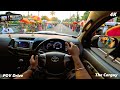Toyota Fortuner 4x4 POV Driving | 2013 Model | Kerala | 3.0 L D4D | 4K | The Carguy | ASMR | #33 |