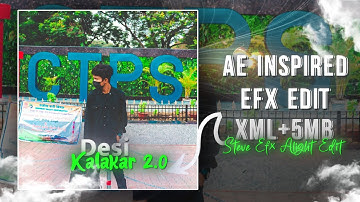 Desi Kalakar 2.0___XML🎟️🔥\\°Alight motion preset XML°//👇#STEVEEFX #steveefx