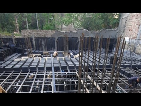 لایو زیرسازی و اجرای اصولی سقف وافل