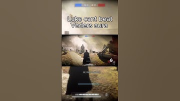Luke vs Vader in #Battlefront2 #starwars