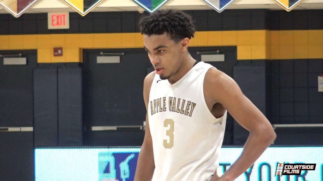 Tre Jones Highlights In Road Win For Apple Valley! Duke Commit Scores