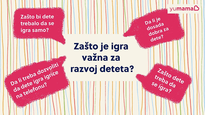 Defektolog Miljana Cvetković savetuje: Zašto je igra važna za razvoj deteta? | S01E09