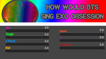 How Would BTS Sing EXO Obession (Line Distribution)