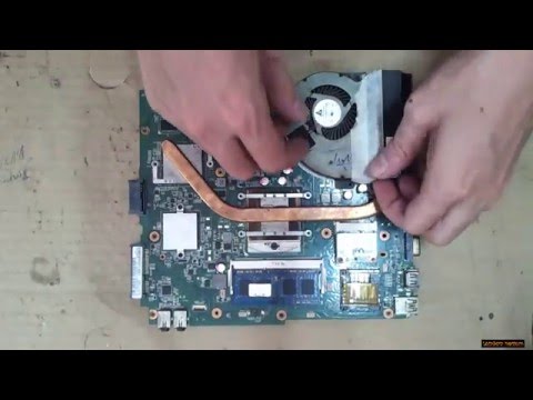 Asus X44H  Disassembly And Fan Cleaning  Laptop Repair