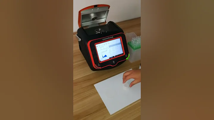 Using ESI XRF spectrometer to analyze 0.5% sulfur in oil standard samples#machine #science #xrf