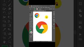 Chrome Logo Make Shortcut tips #graphicdesign #creativedesign #tips #adobeillustrator #designshorts