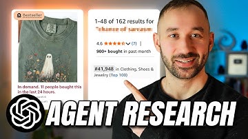 The New Era of A.I. PRINT ON DEMAND is here! (Chat GPT Agent)