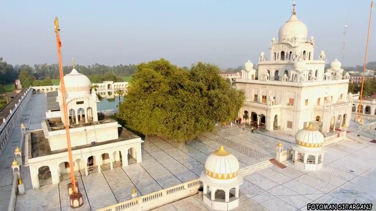 Nanakmatta Gurudwara 360 degree view from helicopter it's beautiful