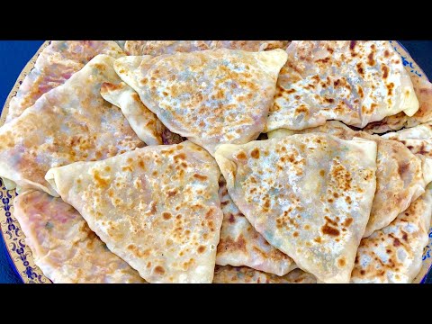 Bolani Kachaloo ( Potato & Veg ) بولانی کچالو برای افطار  رمضان Ramadan Iftar Special Recipe