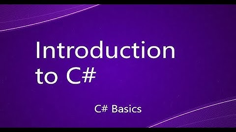 Introduction to C# Windows Form Lec1