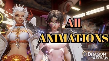 ALL CLASSES ANIMATION | Dragon Raja