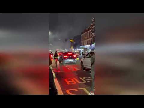 Brits raise concerns over "cheap" e-bikes after vehicle explodes into flames on busy London street