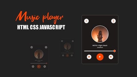 Build Your Own Music Player with HTML, CSS, and JavaScript