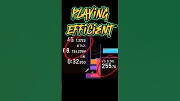 Playing efficiently #viral #tetrio