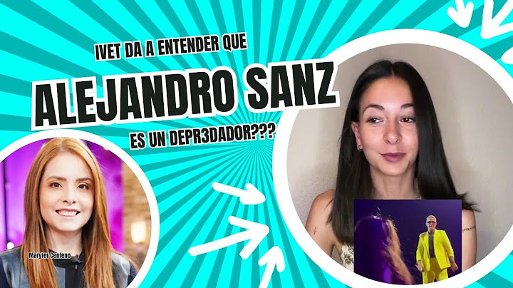 Is Alejandro Sanz a predator? | Mary Fer Centeno
