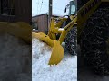 会社の前を除雪【R3.12.27】#shorts