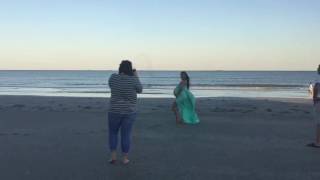 Behind the Scenes : Galveston Maternity Session