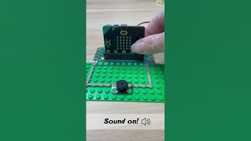 MicroBit with Piezo Speaker #coding #microbit #shorts #stem #stemeducation