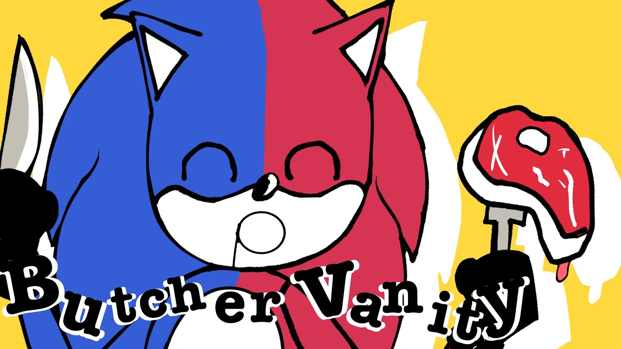 BUTCHER VANITY MEME (unfinished for now!) TOFFEE THE HEDGEHOG/sonic au/READ DESC!