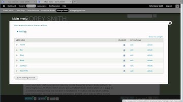 [drupal 7] manage menus
