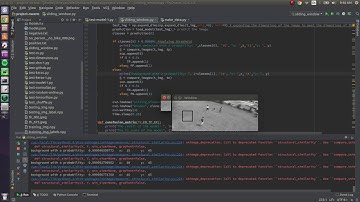 Object detection with deep learning and sliding window