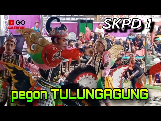 jaranan pegon TULUNGAGUNG terbaru 2024 || jaranan tri mudo santoso sp4 mulya jaya live SKPD 1 OKI class=