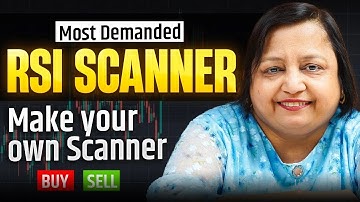 RSI scanner  | Make your own scanner using chartink