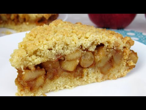 Песочный Яблочный Пирог ☆ Мягкий, нежный, вкусный ☆ Рецепт вкусного пирога | Вкусные идеи от Натали