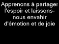 Parole Partager l&#39;espoir Chorale KMK (Pfastatt) GénérationTéléthon