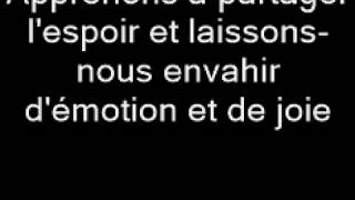 Parole Partager l'espoir Chorale KMK (Pfastatt) GénérationTéléthon