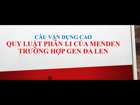 Video: Loại chữ cái nào được sử dụng để biểu thị alen trội?