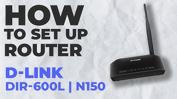✅ How to Set Up D-Link DIR-600L WiFi Router | How to Setup D-LINK N150 DIR-600L