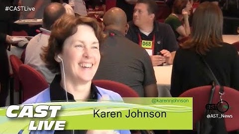 Celebrity and the future of Conferences - Karen N Johnson on "CAST Live"