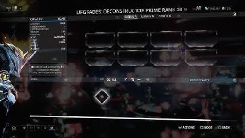 Warframe - Glitch Time (No Mods Shows Up & Can
