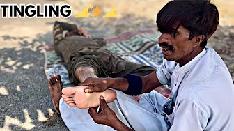 ASMR Men’s Foot Reflexology & Leg Care Massage | Ultimate Relaxation Experience & Deep Sleep