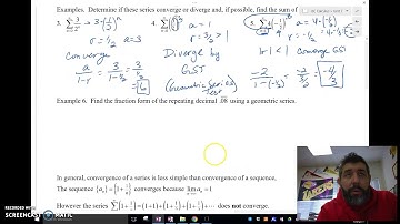 7-3B: Geometric Series Test