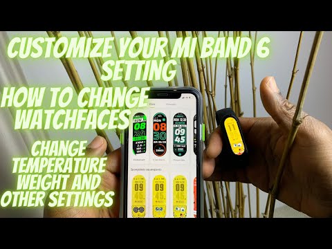 Mi band 6 Tips and Tricks - Customize Your Mi Band 6 Settings