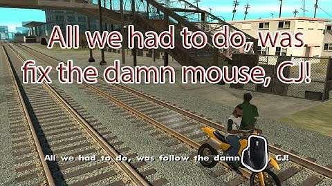 GTA SA QUICKLY FIX THE MOUSE ProBleM!