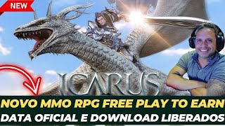 ICARUS M FREE PLAY TO EARN CORRA! SAIU DATA OFICIAL E DOWNLOAD screenshot 1