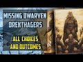 Missing Dwarven Drekthagers All choices - Thronebreaker the Witcher Tales - (Drekthag)