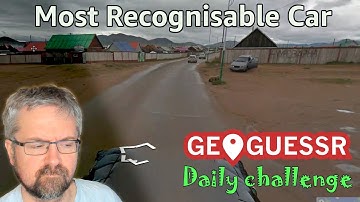 Geoguessr Daily Challenge - No Move June Challenge - The Most Recognisable Google Car
