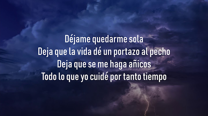 🎵 Kany García - Aunque Sea Un Momento - Letra