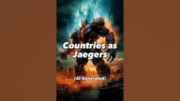 Countries as Jaegers! #ai #aiart #midjourney #country #pacificrim #jaeger #countries
